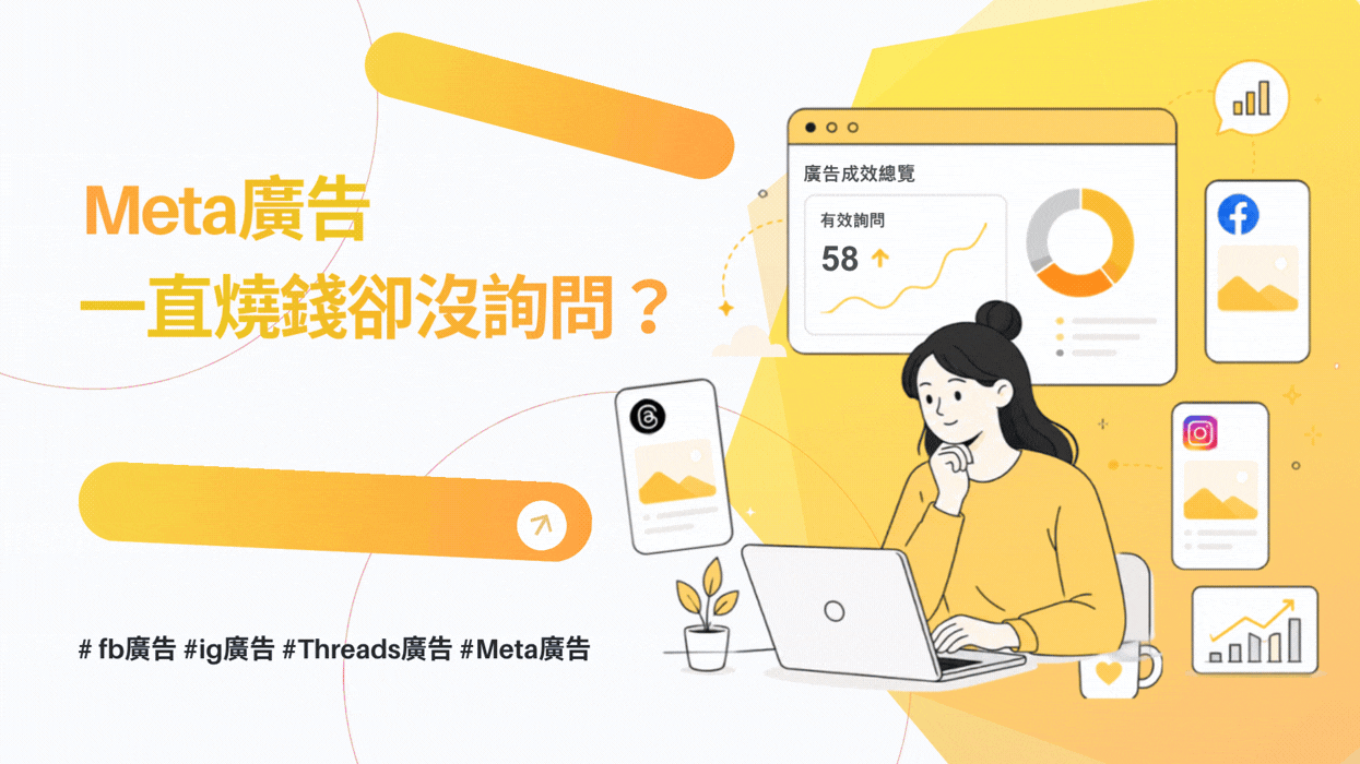 Meta廣告一直燒錢卻沒詢問？FB、IG、Threads真正該優化的不是CPC